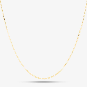 9ct Yellow Gold Fine Curb Chain SUFC-150-9Y