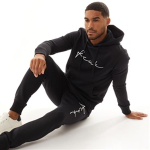 French Connection Mens Mega Scribble Tracksuit Marine/White