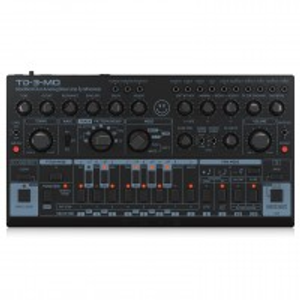 Behringer TD-3-MO Modded Out Analogue Bass Line Synthesizer, Black