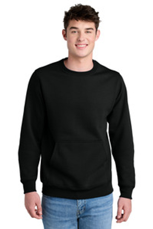 Port & Company PC78PKT Port & Co ™ Core Fleece Crewneck Pocket Sweatshirt