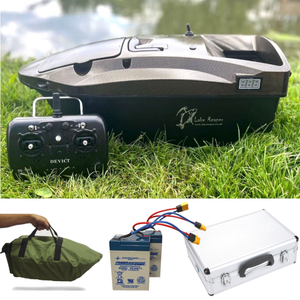 Lake Reaper Bait Boat Special Edition Gold Carbon - SUPER SAVER BUNDLE
