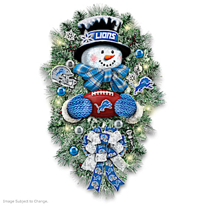 Detroit Lions Wreath