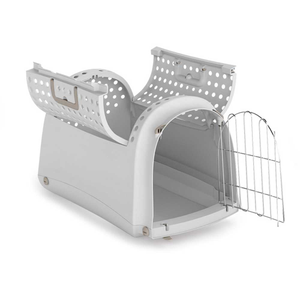 IMAC Linus Cabrio Top Opening Carrier, Light Grey