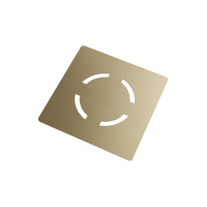 Waste Cover - Brushed Brass