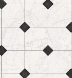 Lecco - Cream/Black Vinyl Sample