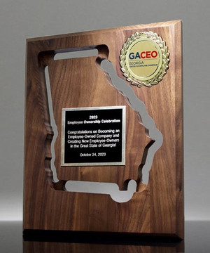 State of Georgia Wall Plaque