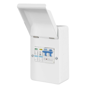 40A EV Metal Clad Distribution Board with B Curve RCBO & Type 2 SPD