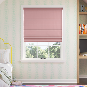 Ultra Luxe Velvet, Pink Orchid - Twist&Fit Roman Blind