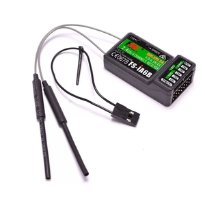 FlySky FS-iA6B 6CH 2.4Ghz AFHDS Receiver (RX) with PPM & Telemetry - Compatible with Turnigy FSI6 Radio Set