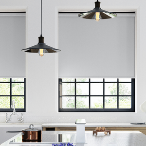 Trinity (Blackout), Silver - Twist&Fit Roller Blind