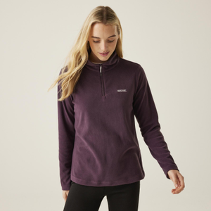 Regatta Womens Sweethart Half Zip Fleece - 14 / Deep Plum