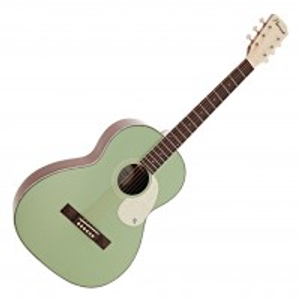 Hartwood Century Parlour Acoustic Guitar, Mint Green