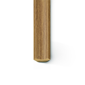 Worn Oak Laminated MDF Scotia / Beading 2.4mtr