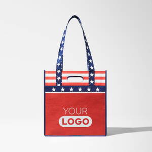 Patriotic Double-Handle Liam Shopping Tote