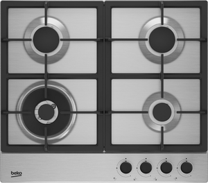 Beko HIAW64225SX 60Cm Gas Hob - Stainless Steel