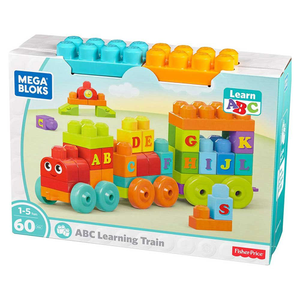 Mega Bloks First Builders Alphabet Train - 60 Bricks