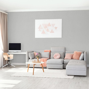 Galerie Avalon Brushed Texture Light Grey Wallpaper - 32230