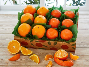 Honey Sweet Tangerines & Grove Navels, 4 Trays
