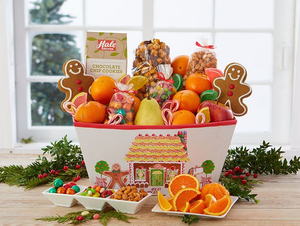 Deluxe Gingerbread Basket Box