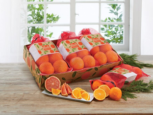 Farmstand Gift Bags - 3 bags, 6 Navels each bag