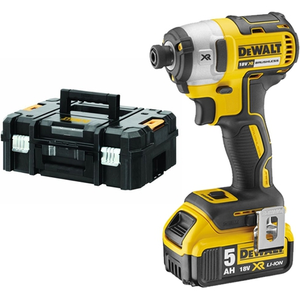 Slagskruvdragare DeWalt DCF887P2; 18 V; 2x5,0 Ah batt.