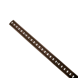 Bookcase Strip Raised 1200 x 25 mm Dark Bronze Finish