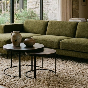 Easton Brass Nesting Tables