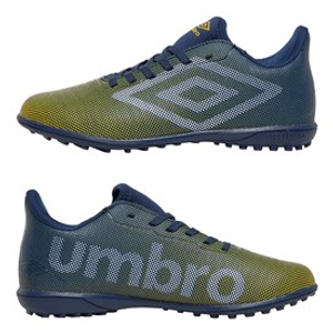 Umbro Mens Velocita Matrix 1.0 TF Astro Football Boots Poseidon/White/Blazing Yellow
