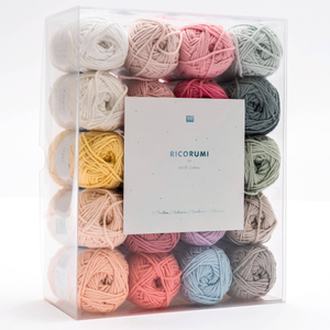 Ricorumi DK 20 Piece Pastel Yarn Colour Pack (20x25g) 