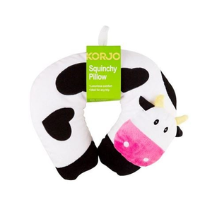 Korjo - Kids Squinchy Travel Cushion Cow
