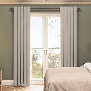 Roslin (Blackout), Griege - Made to Measure Curtains