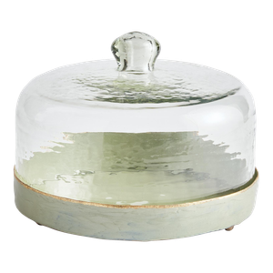 Kammie Tray With Cloche Large