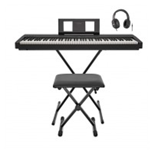 Yamaha P45 Digital Piano X Frame Package, Black