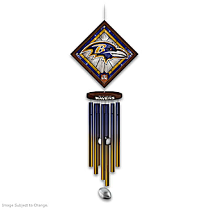 Baltimore Ravens Wind Chime