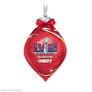 Kansas City Chiefs Super Bowl LVIII Ornament Collection