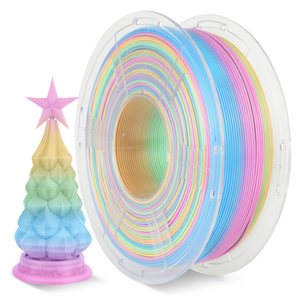 1 x PLA 3D Filament 1.75mm Rainbow #04 - 1KG