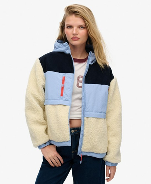 HOODED FLEECE JACKET