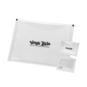 SAMPLE  Zip-It Travel Document  Holder