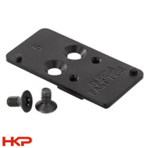 HK VP9 Optic Plate #5 - Burris Fastfire, Vortex Viper, Venom - Red Dot Pistol Mount