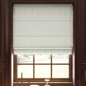 Culross (Blackout), Speckled White - Roman Blind