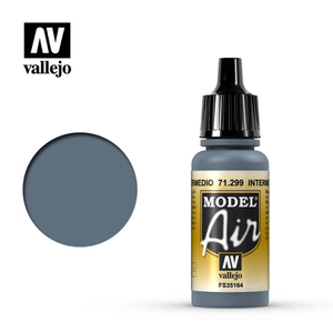 Vallejo Model Air - Intermediate Blue 18ml Model Paint 71299