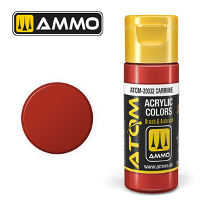 ATOM COLOR Carmine 20ml Model Paint Ammo by Mig 20032