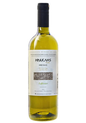 Hercules Savvatiano White Wine 750ml Nemea Cooperative
