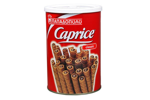 Caprice Praline - Cream filled Wafers 400g Papadopoulou