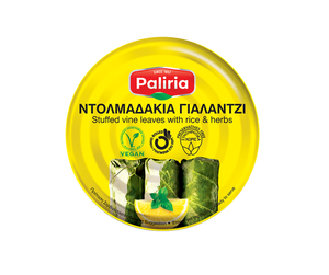Classic Dolmades Stuffed Vine Leaves with Rice &amp; Herbs 280g Paliria