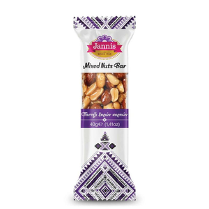 Pasteli - Mixed Nuts Bar 40g Jannis