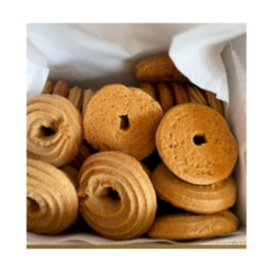 Koulourakia Kanelas - Cinnamon Round Biscuits 500g Vlachos