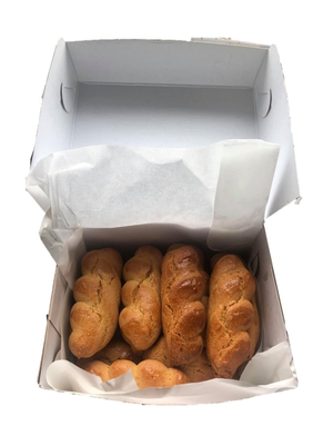 Koulourakia Smirneika - Orange & Vanilla Braided Biscuits 450g Vlachos