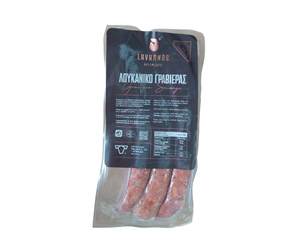 Pork Sausage Stuffed with Graviera Cheese 430g Comeco
