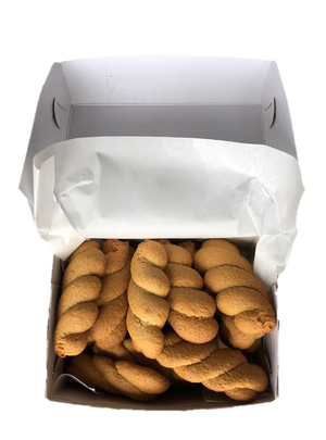 Koulourakia Orange Braided Biscuits 450g Vlachos